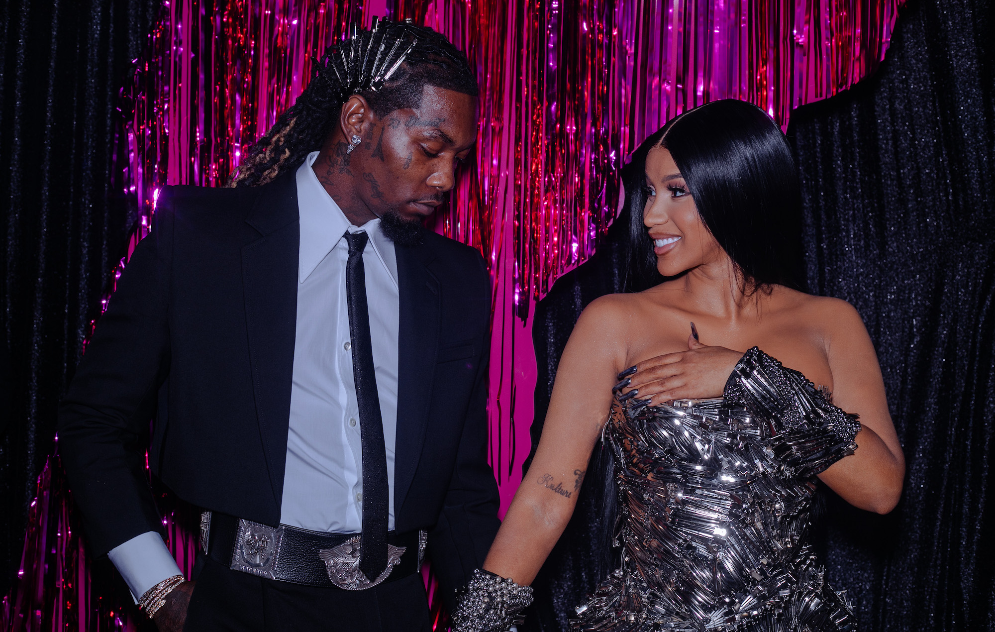 Cardi B responds to rumours that she and Offset are “back together”