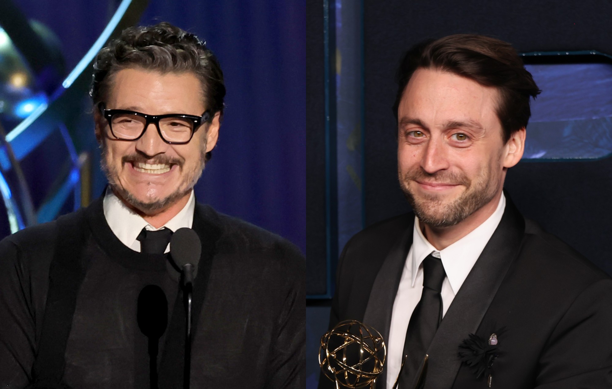 Here’s what Pedro Pascal said about Kieran Culkin in bleeped Emmys speech