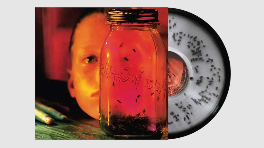 Alice In Chains are releasing a version of Jar Of Fies with actual dead flies embedded in the vinyl