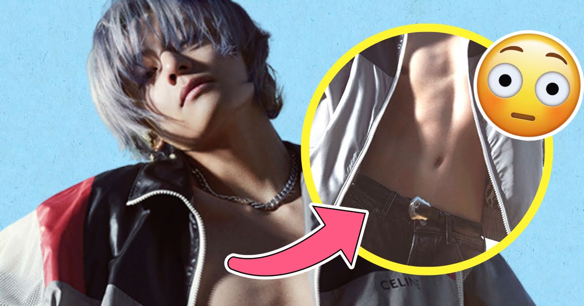 BTS’s V Shocks ARMY With New Shirtless, Long-Haired Photoshoot