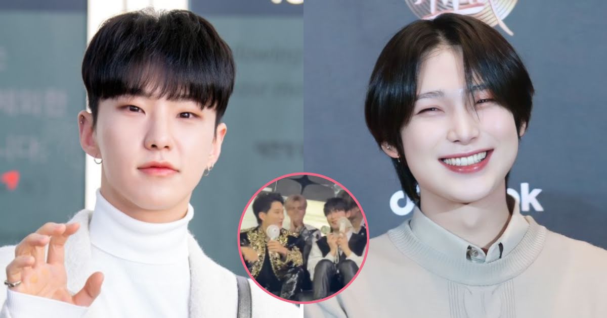 ENHYPEN’s Sunoo Gains Attention For “Short But Sweet” Gestures To SEVENTEEN’s Hoshi At The “38th Golden Disc Awards”