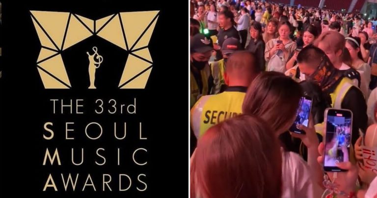 K-Pop Fan Gets Kicked Out Of The 2023 Seoul Music Awards… Attempts Unhinged Tactic To Stay