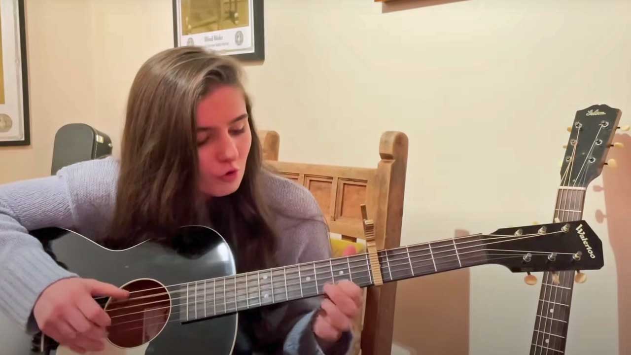 Watch teenage Irish country blues sensation Muireann Bradley cover When The Levee Breaks