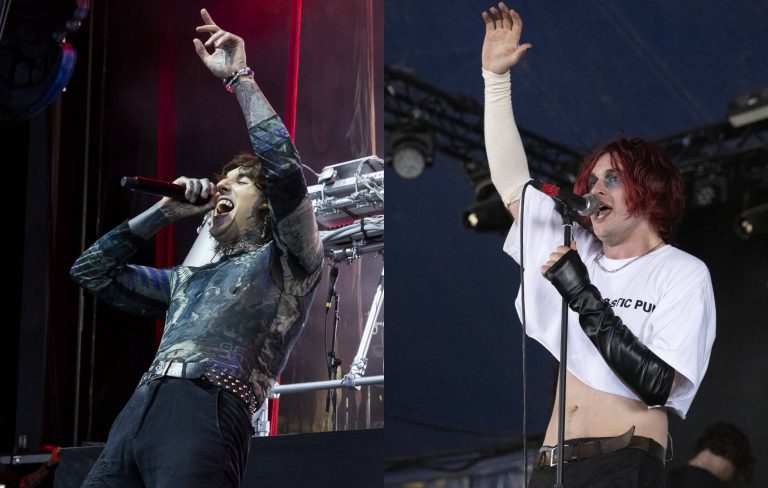 Watch Bring Me The Horizon perform ‘Diamonds Aren’t Forever’ with Static Dress’ Olli Appleyard
