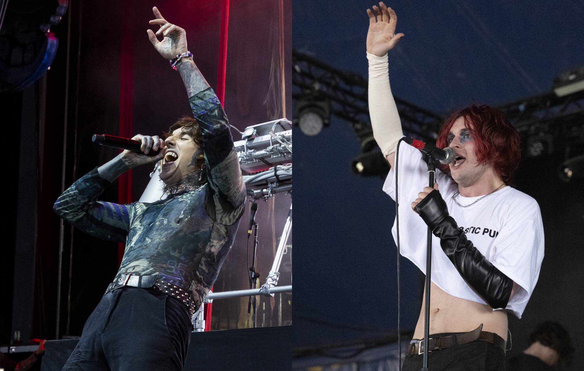 Watch Bring Me The Horizon perform ‘Diamonds Aren’t Forever’ with Static Dress’ Olli Appleyard