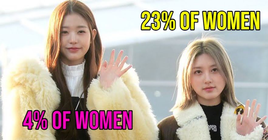 Survey Reveals Only 1% Of Korean Women Are Over A Certain Height