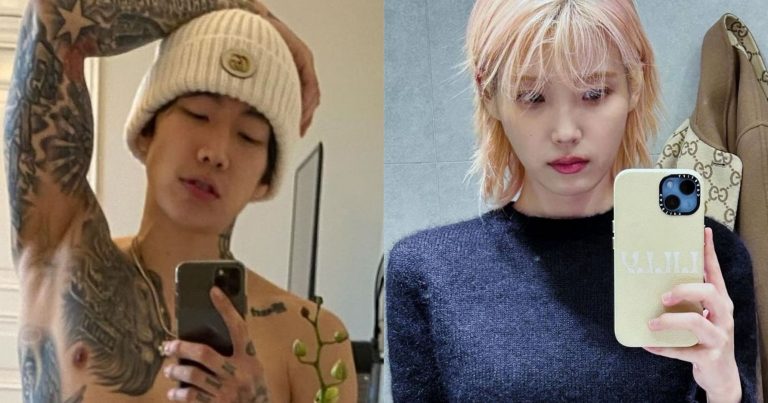 Jay Park Copies IU In New Instagram Post