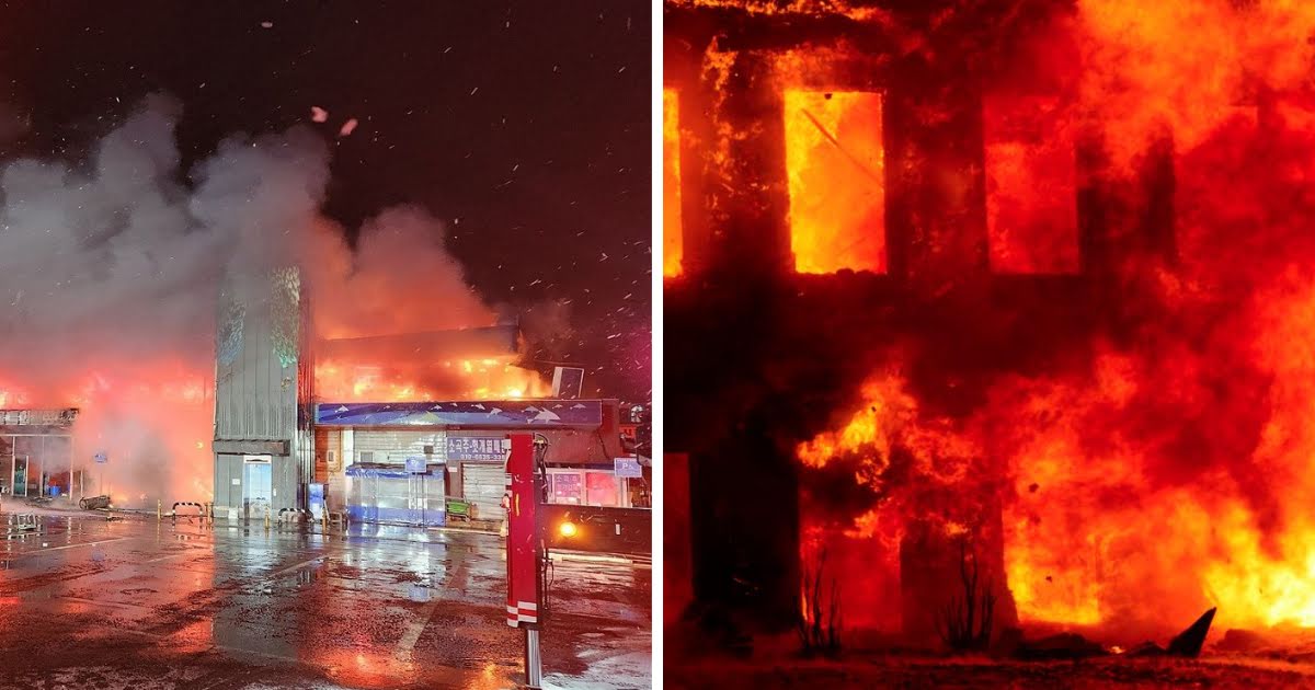 227 Stores Burned Down By 9-Hour Long Fire In South Korea