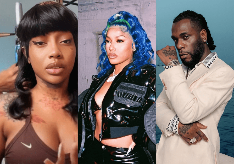 Burna Boy’s Love Triangle Drama: Jada Kingdom and Stefflon Don Exchange Diss Tracks