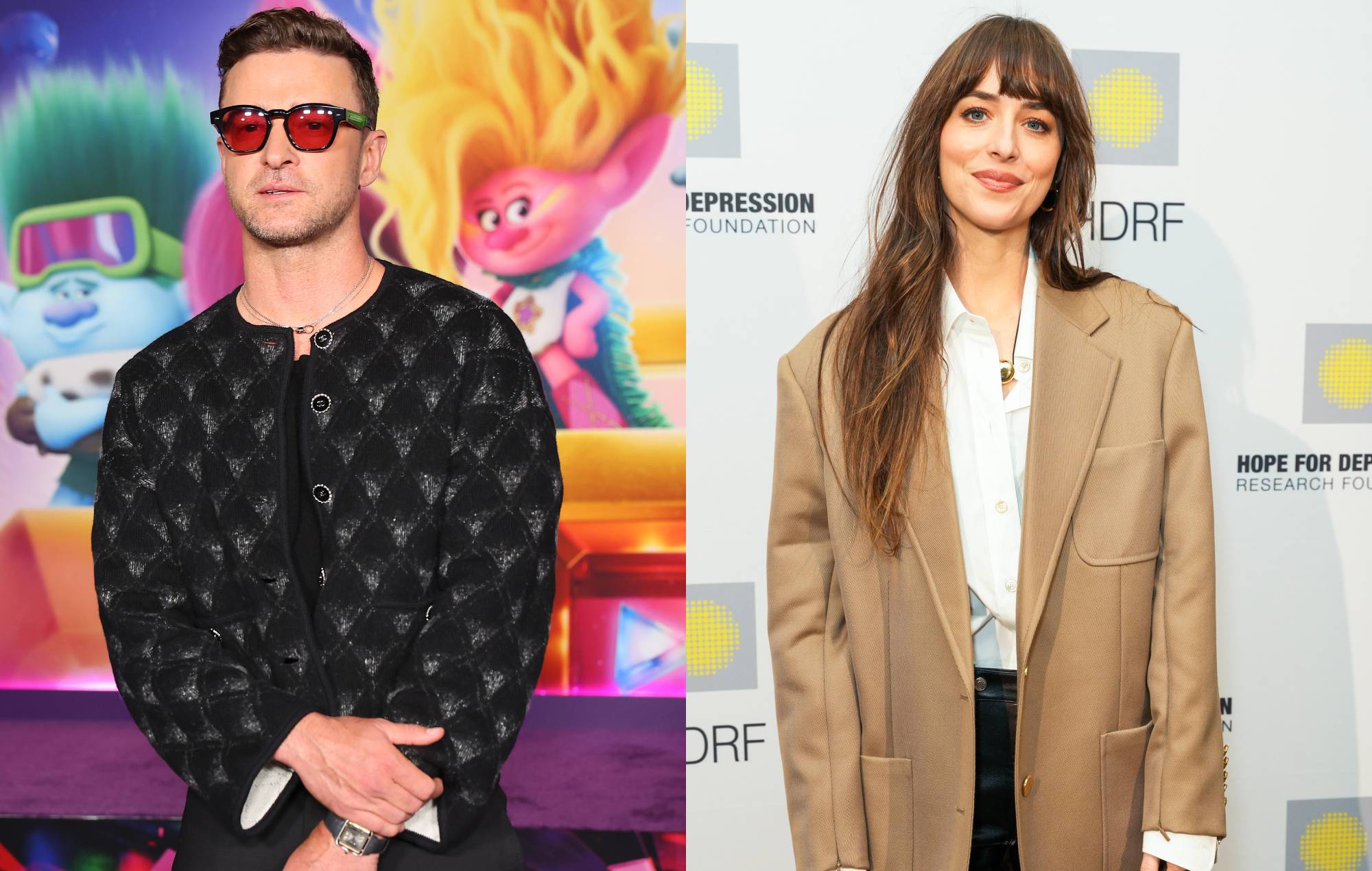 Dakota Johnson mocks Justin Timberlake’s “comeback” in SNL opening monologue