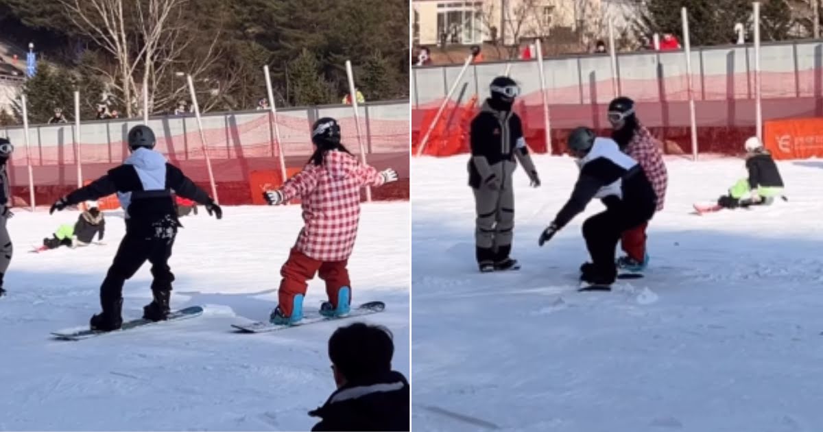 Korean Snowboarder Goes Viral For The Perfect “How I Met Your Mother” Moment