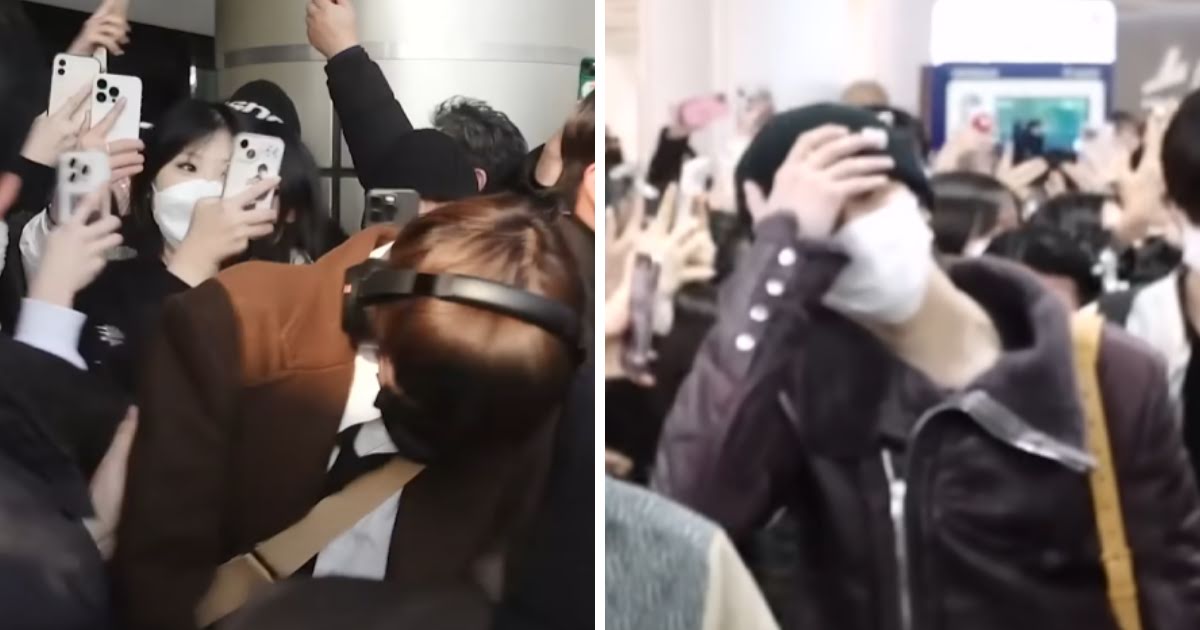 Fans Enraged As RIIZE Members Get Separated By Crowd In Yet Another Chaotic Airport Mob