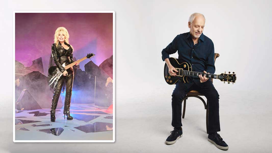 “There was this extra Dolly energy on there – and she’s doing these wonderful ad libs, singing around me”: Peter Frampton on Dolly Parton, Paul McCartney, and sitting down onstage