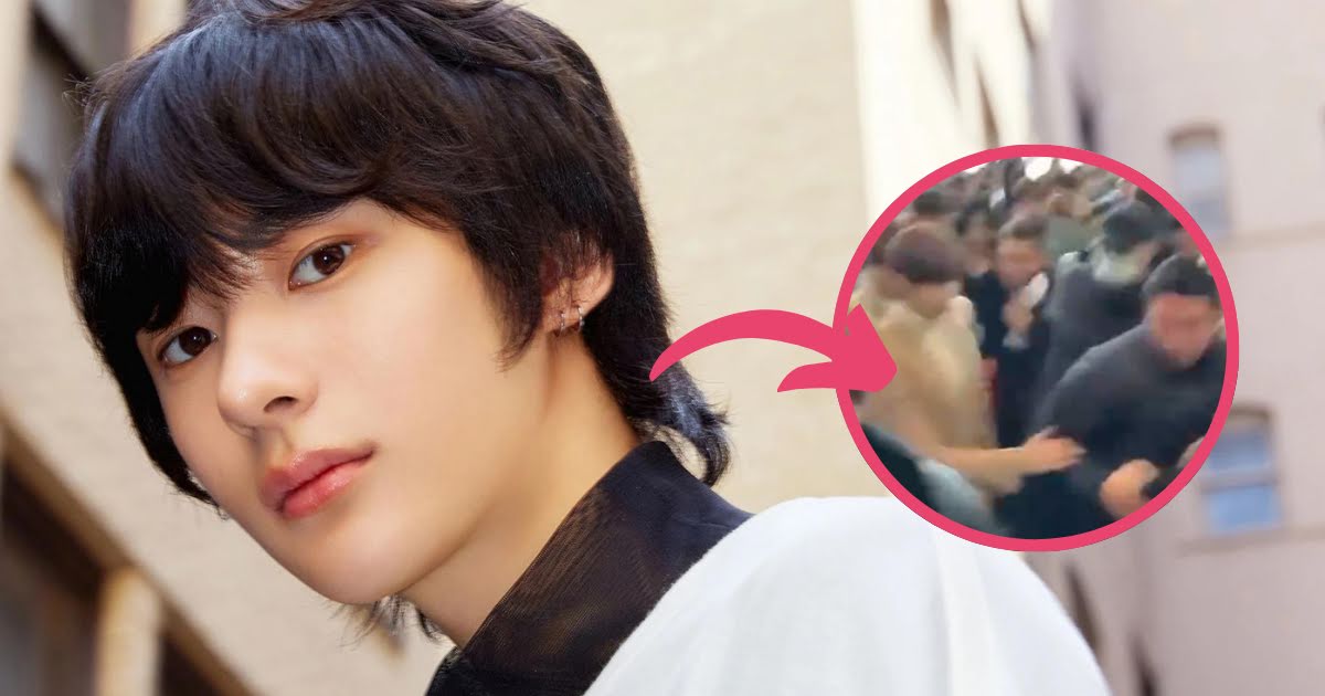 RIIZE’s Anton Stops Bodyguard From Pushing Fans Despite Being Pushed Around Himself