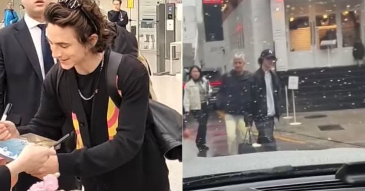 Timothée Chalamet Spotted In Seoul — Here Is Everything He Did So Far