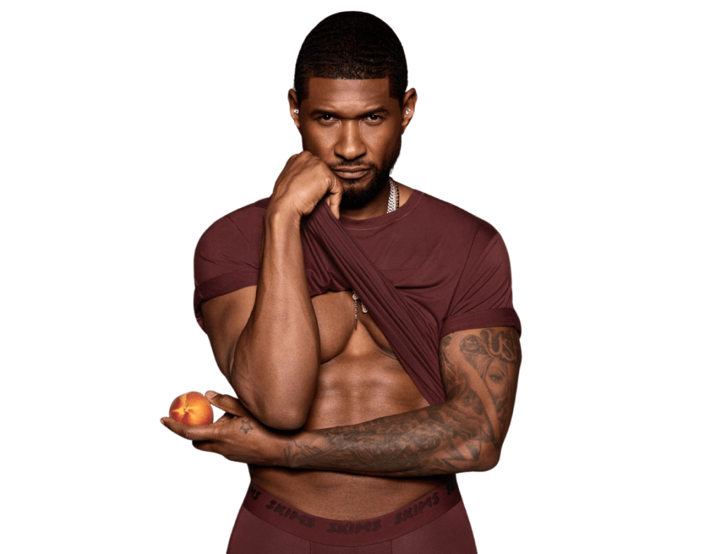 Usher Is The Face Of SKIMS’ Newest Menswear Campaign