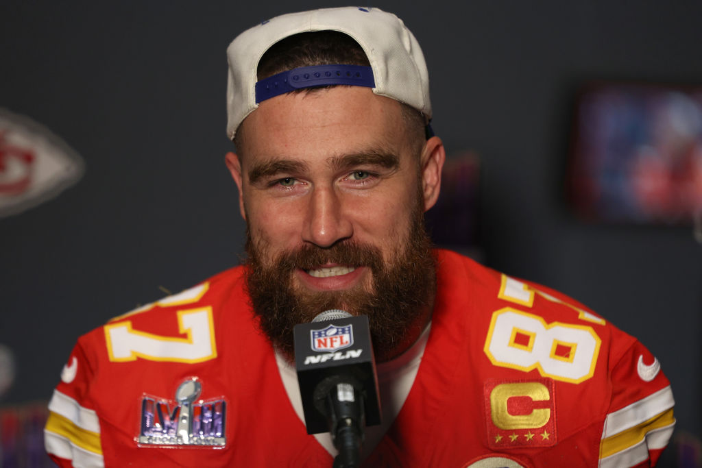 Travis Kelce Says It’s “Ridiculous” To Suggest He Invented “The Fade” Haircut