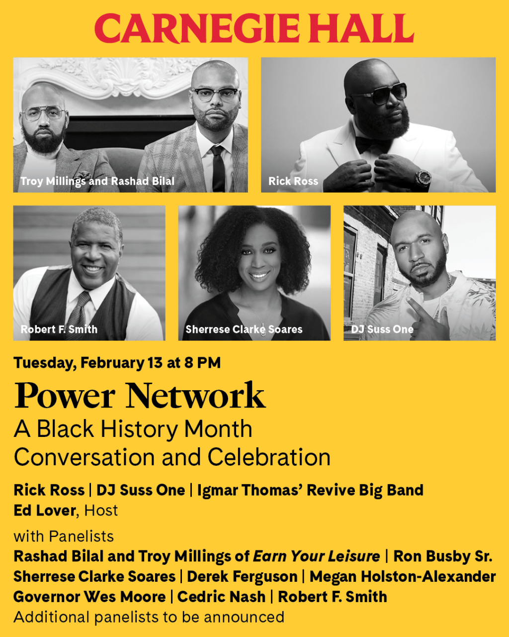 The Power Network Talks Carnegie Hall ‘Conversation And Celebration’ BHM Event