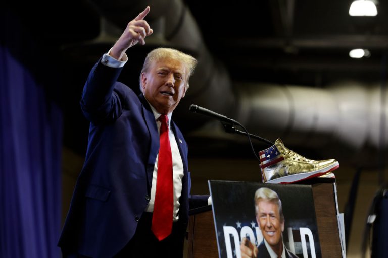 Con Air: Donald Trump’s January 6 Sneakers Will Take Months To Be Delivered