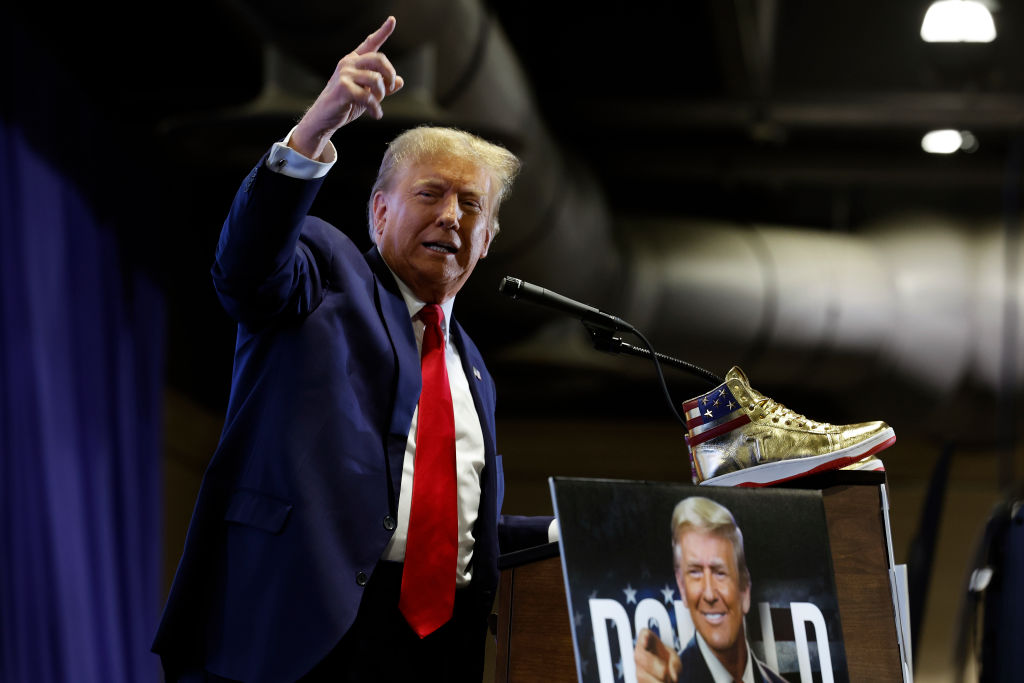 Con Air: Donald Trump’s January 6 Sneakers Will Take Months To Be Delivered