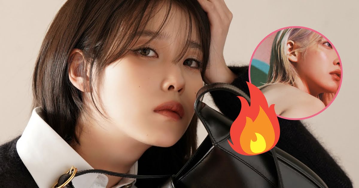 IU Tries Out The “No Bra” Fashion Trend In Skin-Exposing Outfit