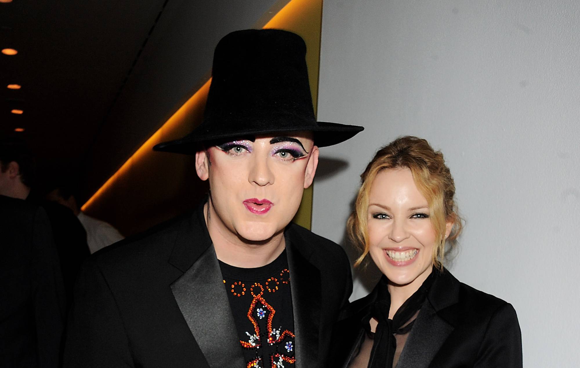 Boy George accused of “ripping off” Kylie Minogue for new single artwork