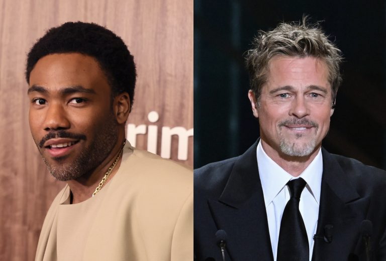 Donald Glover says Brad Pitt “charmed his way” out of sharing advice for ‘Mr. & Mrs. Smith’ reboot