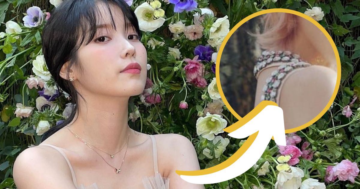 IU Confidently Rocks The “No-Bra” Trend In A Sexy AF Backless Top