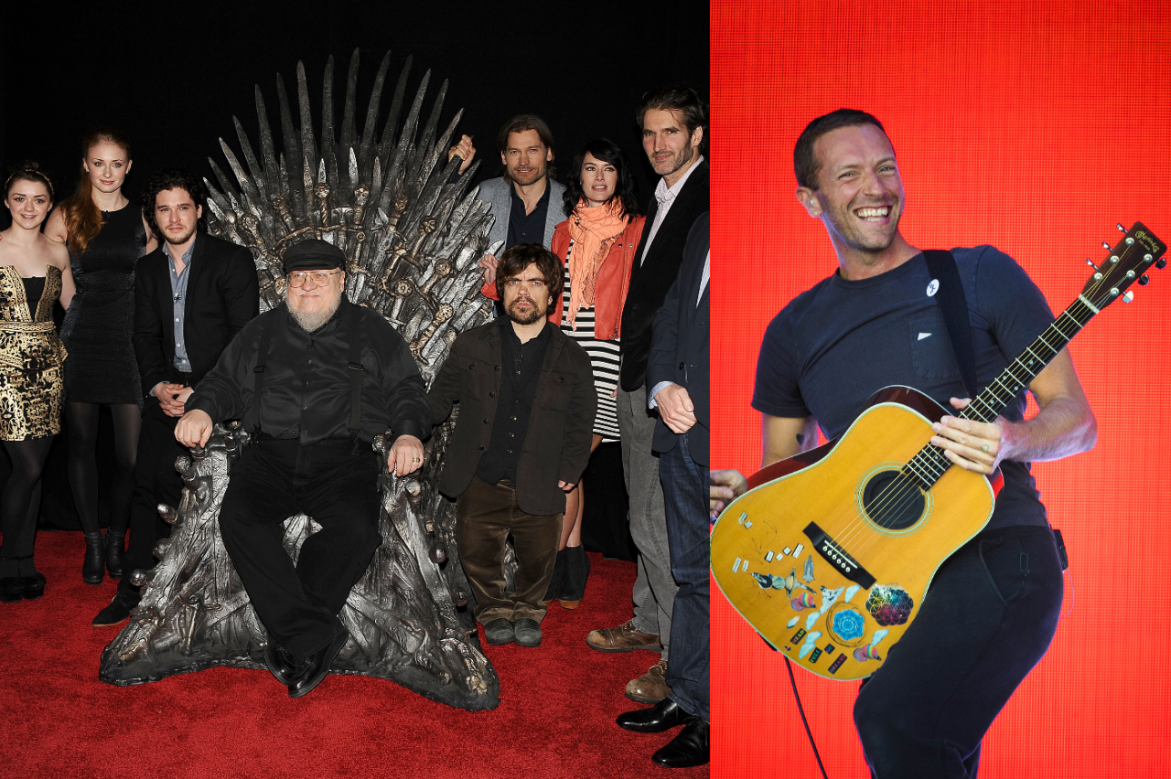 “The tunes are really good!” Chris Martin on Coldplay’s spoof Game Of Thrones: The Musical