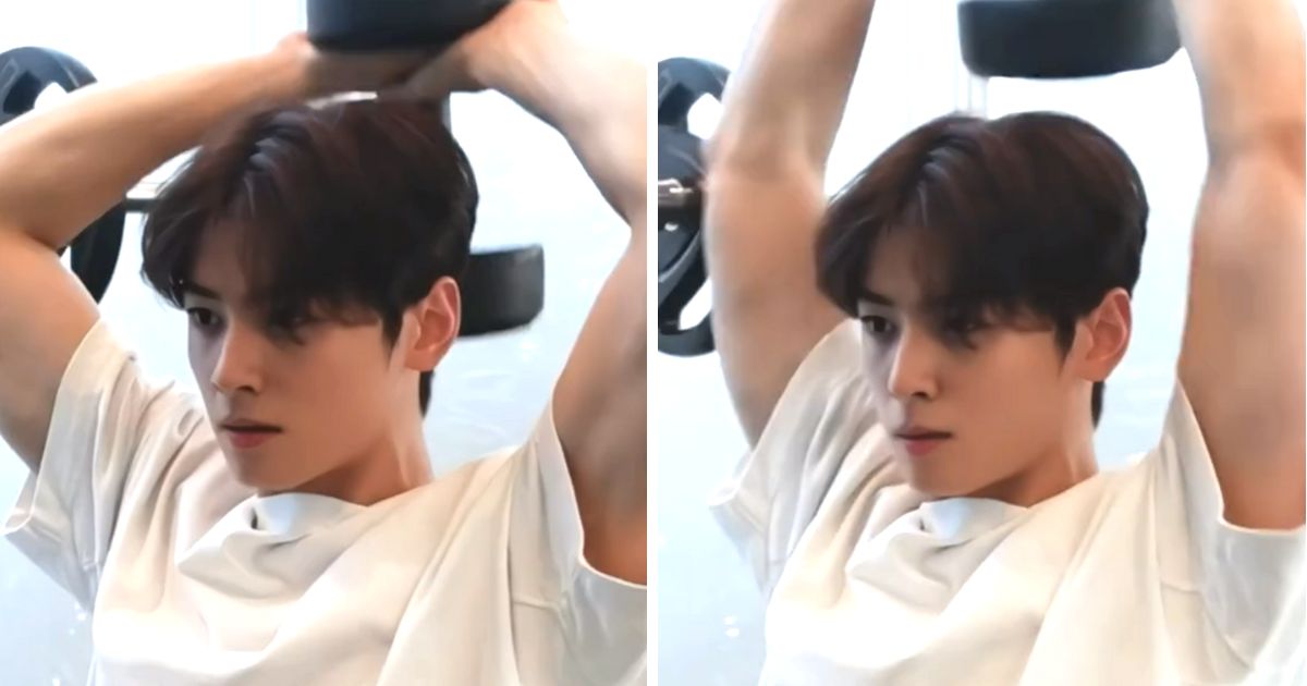 ASTRO’s Cha Eunwoo Spills His Workout Playlist…But Netizens Notice Something Hilarious