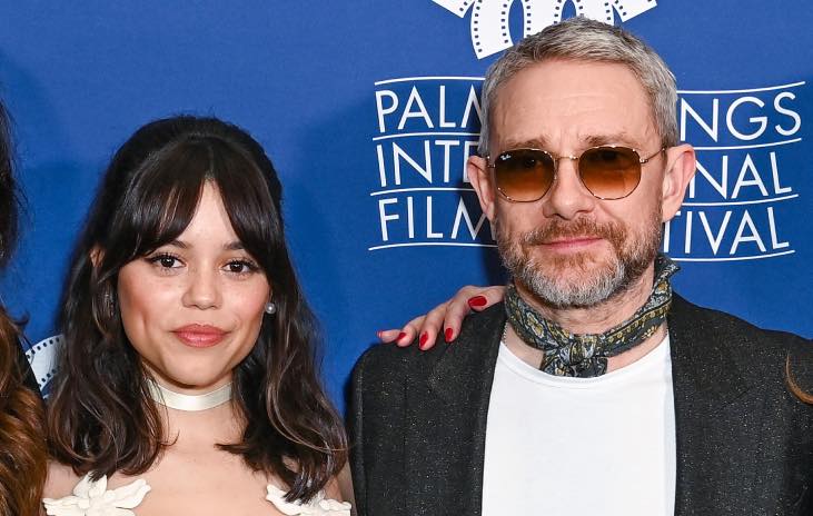 Jenna Ortega intimate scene with Martin Freeman is freaking out her fans