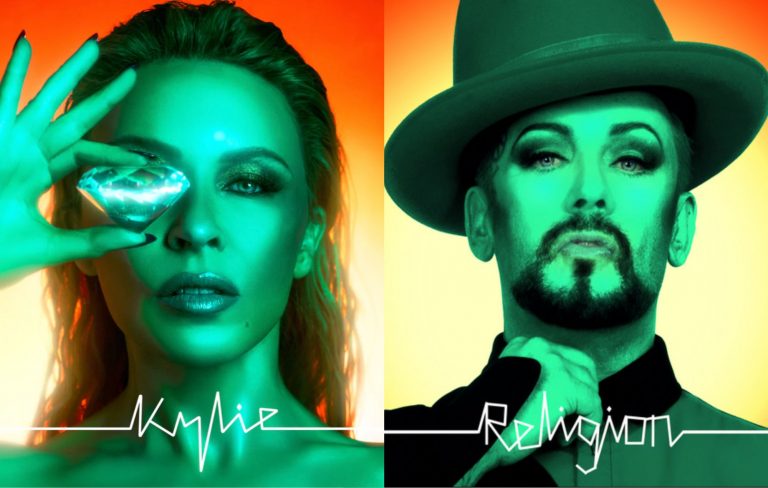 Boy George explains why his new single artwork copies Kylie Minogue’s ‘Tension’