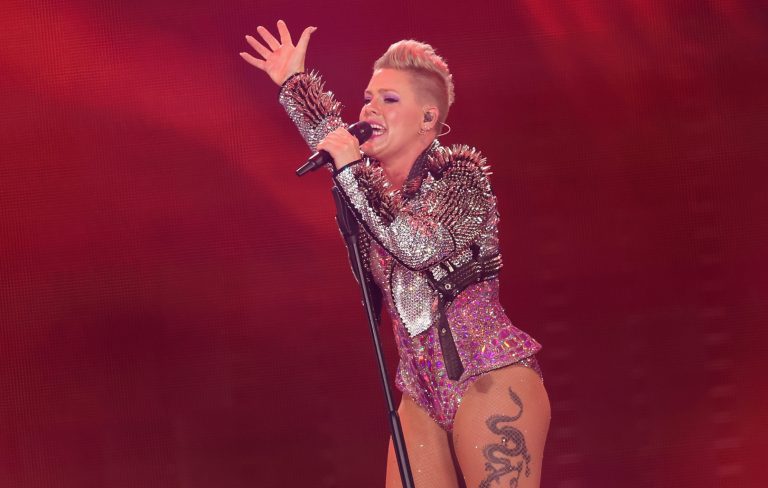 Pink pauses concert after fan goes into labour mid-song: “Good luck!”