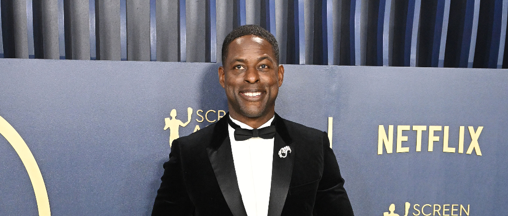 Sterling K. Brown Unabashedly Fanned Out Over His ‘Little Mermaid’ Halle Bailey On The 2024 SAG Awards Pre-Ceremony Carpet