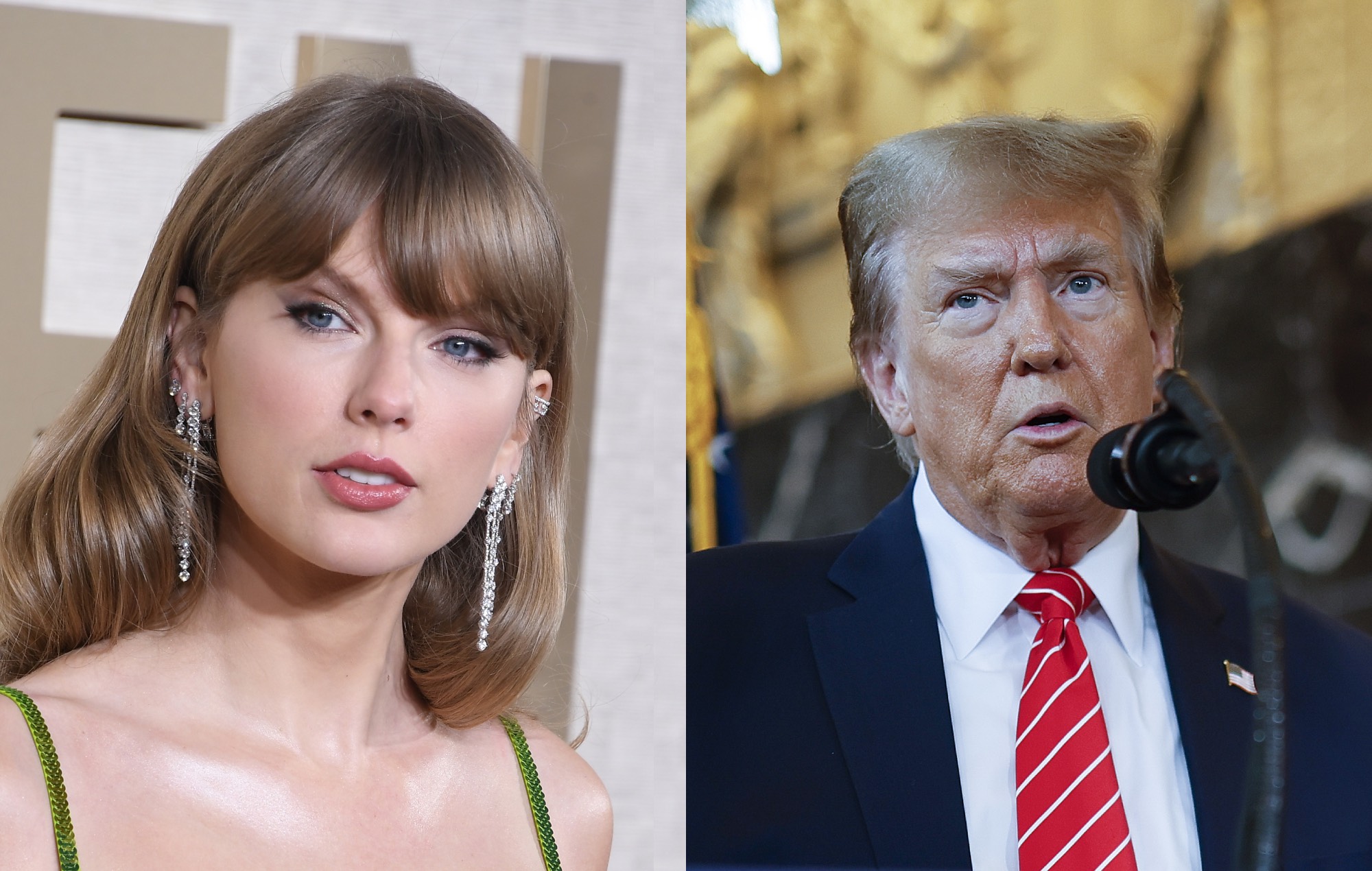 Donald Trump allies pledge “holy war” against Taylor Swift