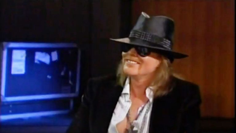 “The near-mythical aura that surrounds him was stripped away in that 40 minutes”: What happened when Axl Rose gave his first TV interview in more than a decade