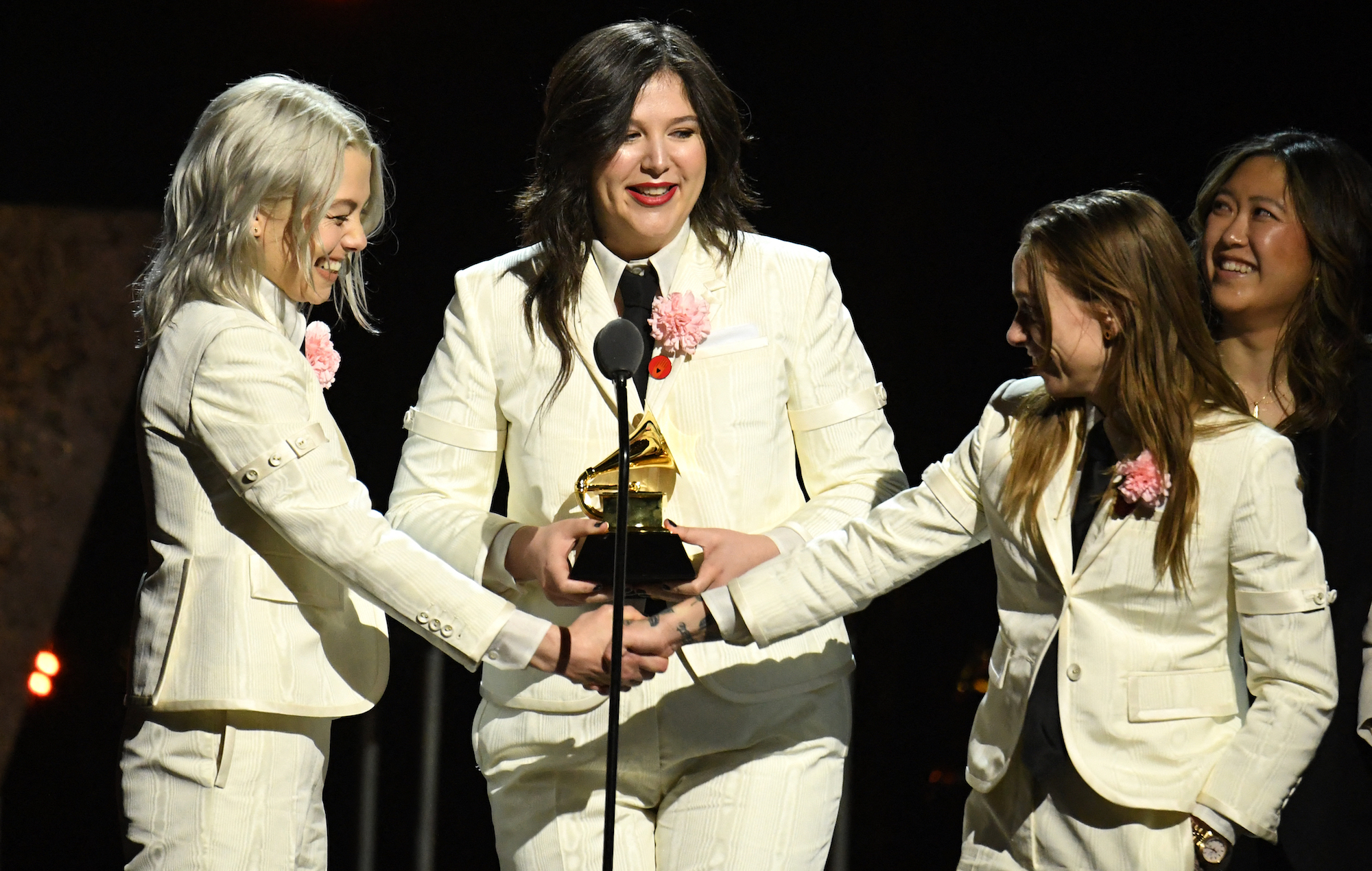 Boygenius’ Julien Baker at 2024 Grammys: “This band is my family”