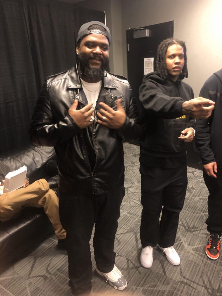 BURGH Seen with Lil Durk