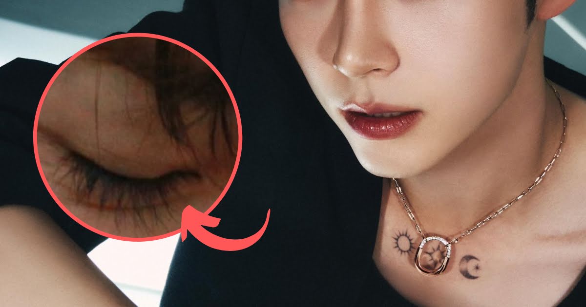 Popular 5th Generation Male Idol Is Going Viral For His Shockingly Long Eyelashes