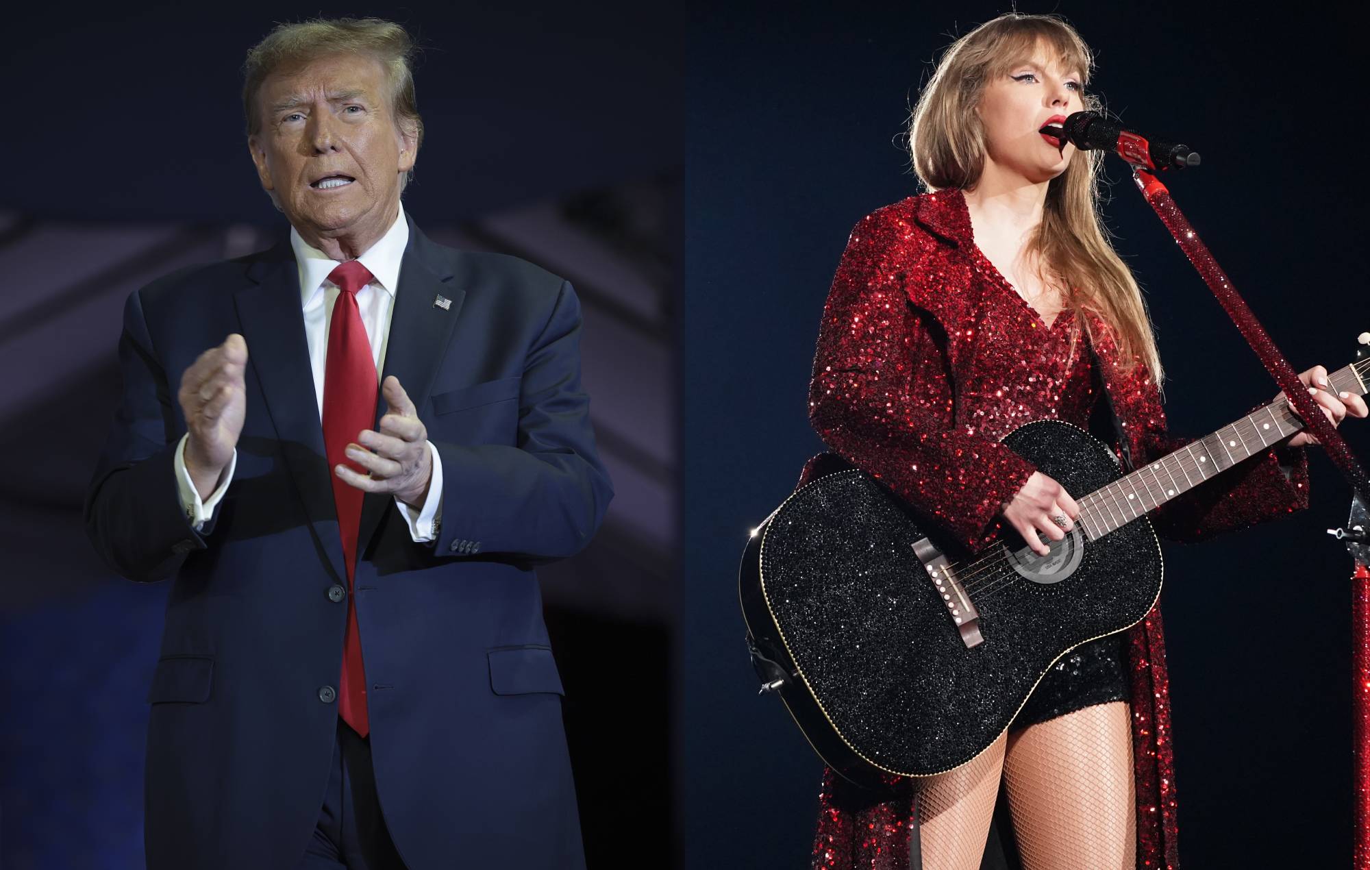 Donald Trump claims he made Taylor Swift “so much money”