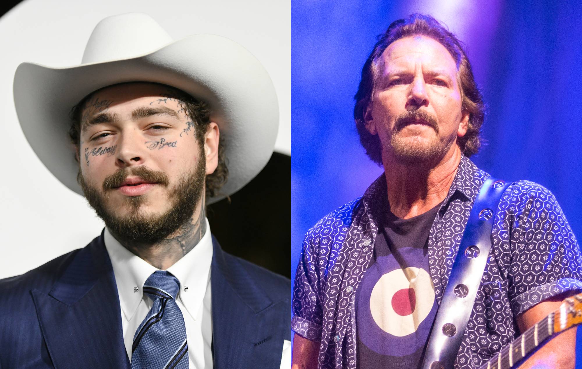 Watch Post Malone and Eddie Vedder duet on Pearl Jam and Tom Petty songs