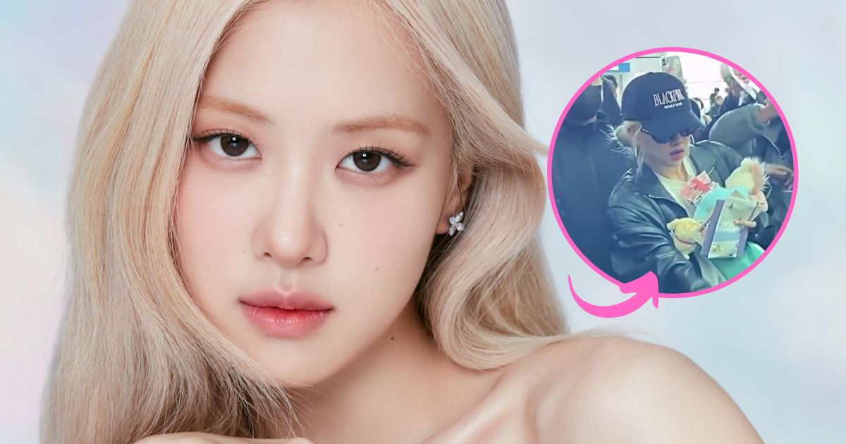 Fan Trips And Falls In Chaotic Airport Mob, BLACKPINK’s Rosé Goes Viral For Her Reaction