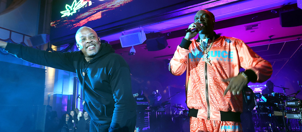 Dr. Dre And Snoop Dogg Launched A New Canned Beverage Fittingly Based On ‘Gin And Juice’