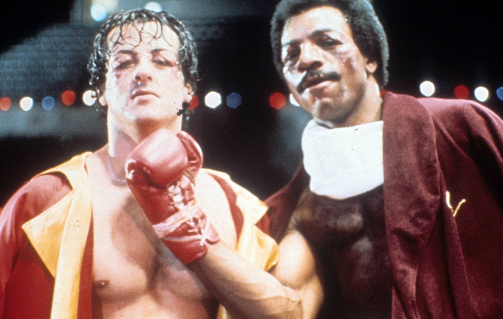 Fans are remembering Carl Weathers and Sylvester Stallone rehearsing ‘Rocky’ fight scenes