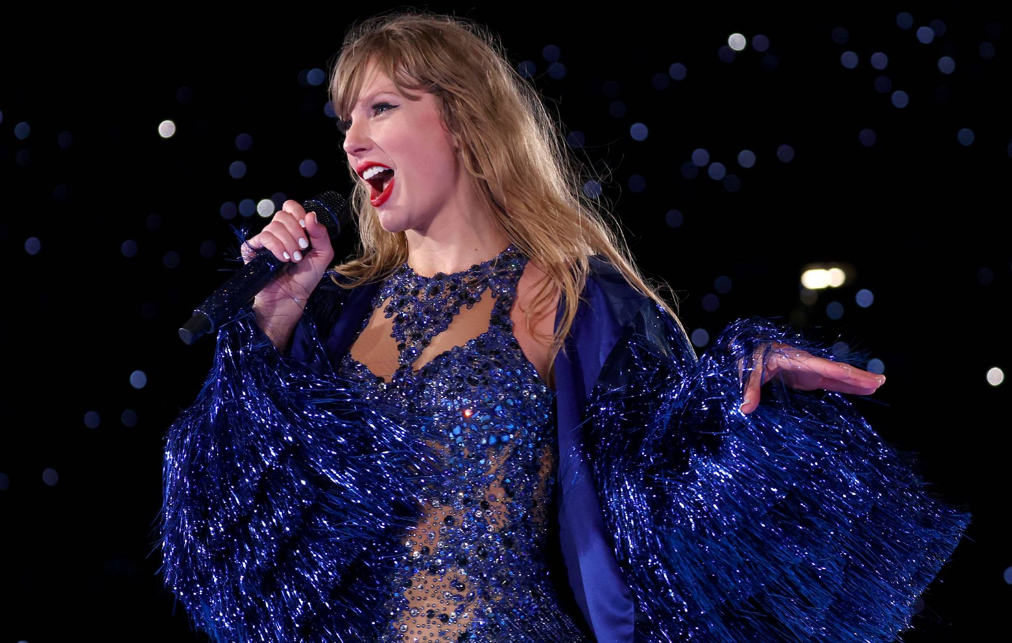 Taylor Swift says writing new album  ‘The Tortured Poets Department’ was a “lifeline”