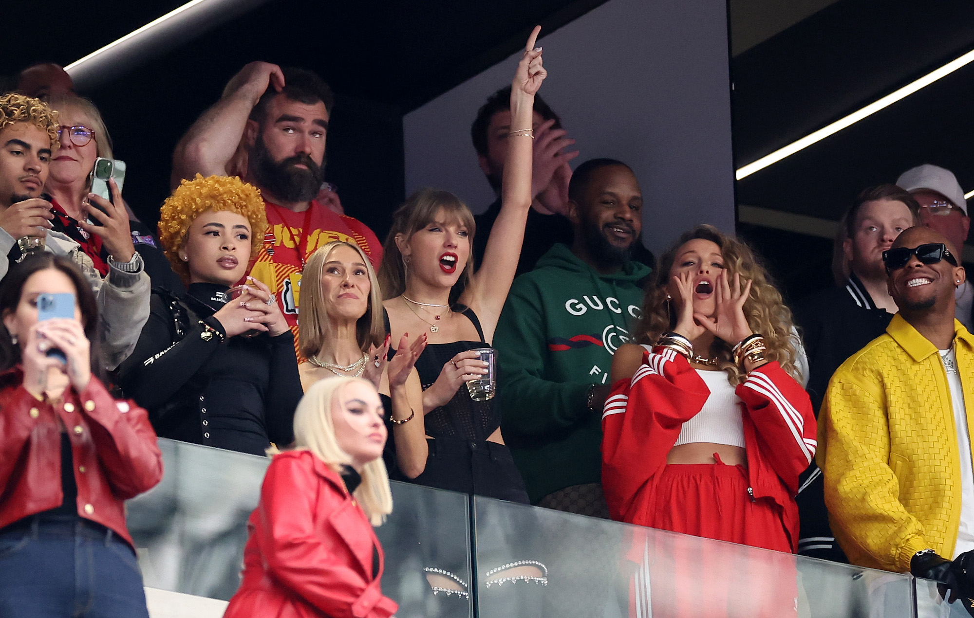 Taylor Swift celebrates Travis Kelce win at Super Bowl 2024