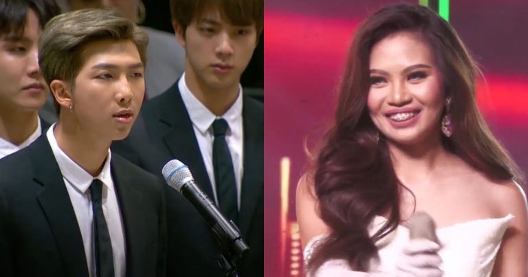 Filipina Beauty Pageant Contestant Blatantly Plagiarizes BTS’s RM… And Wins