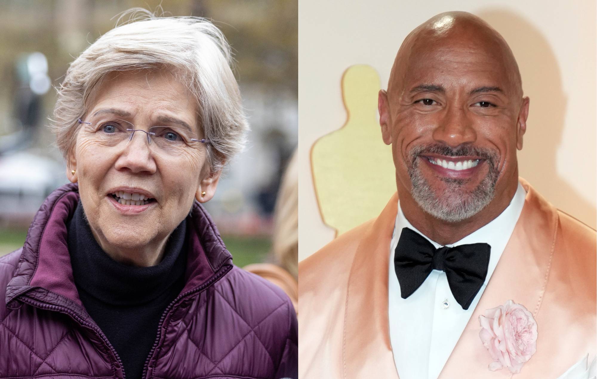 Elizabeth Warren says The Rock would be in her dream blunt rotation