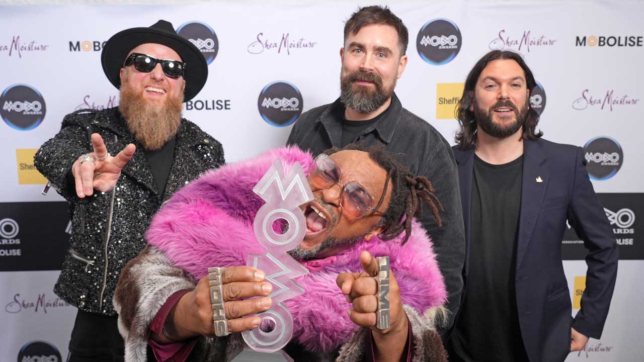 “We’ve been through pain and tribulation, we’ve been through hard times and fun times”: Skindred win Best Alternative Music Act at the MOBO Awards