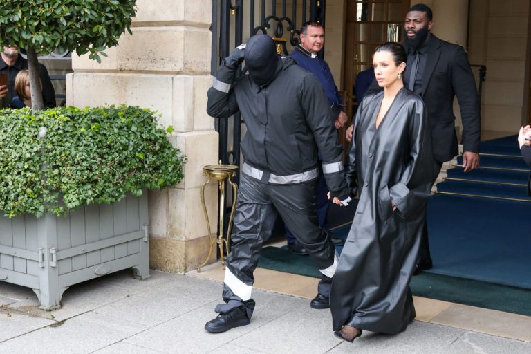 Bianca Censori Goes Practically Nude In Paris With Kanye West For Fashion Week